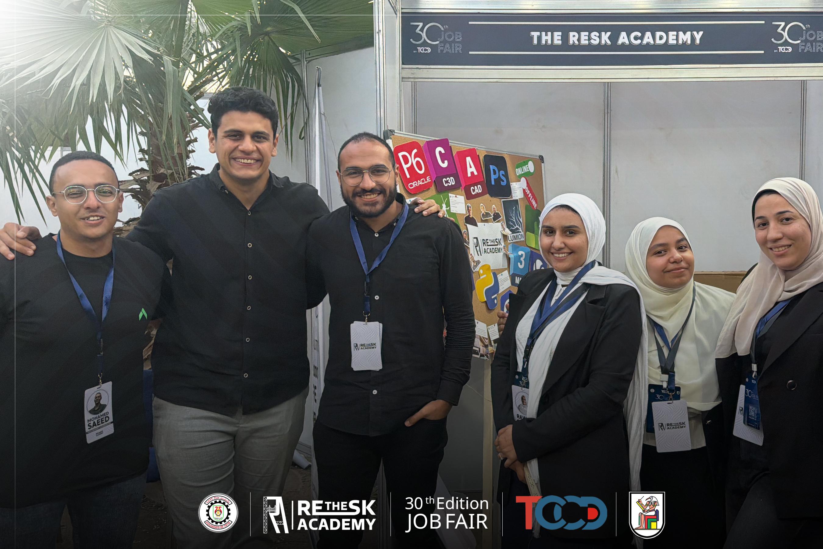 The RESK Academy at 30th Job Fair _Faculty of Engineering Cairo University - Image 7
