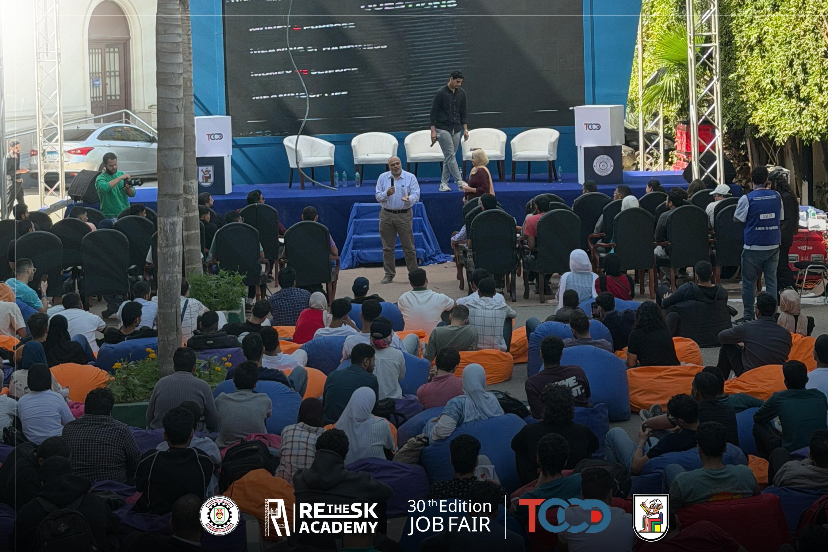 The RESK Academy at 30th Job Fair _Faculty of Engineering Cairo University - Image 8