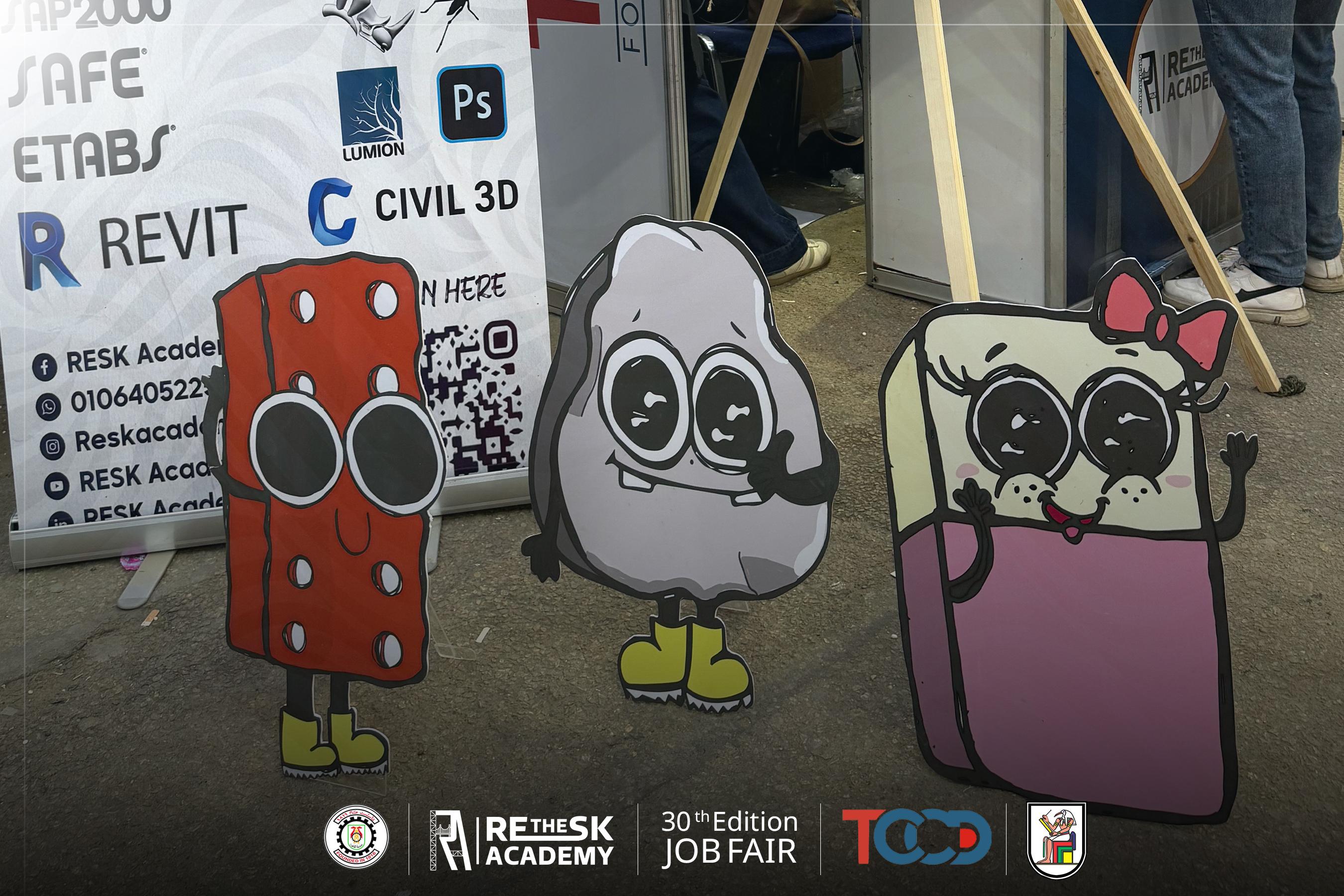 The RESK Academy at 30th Job Fair _Faculty of Engineering Cairo University - Image 9