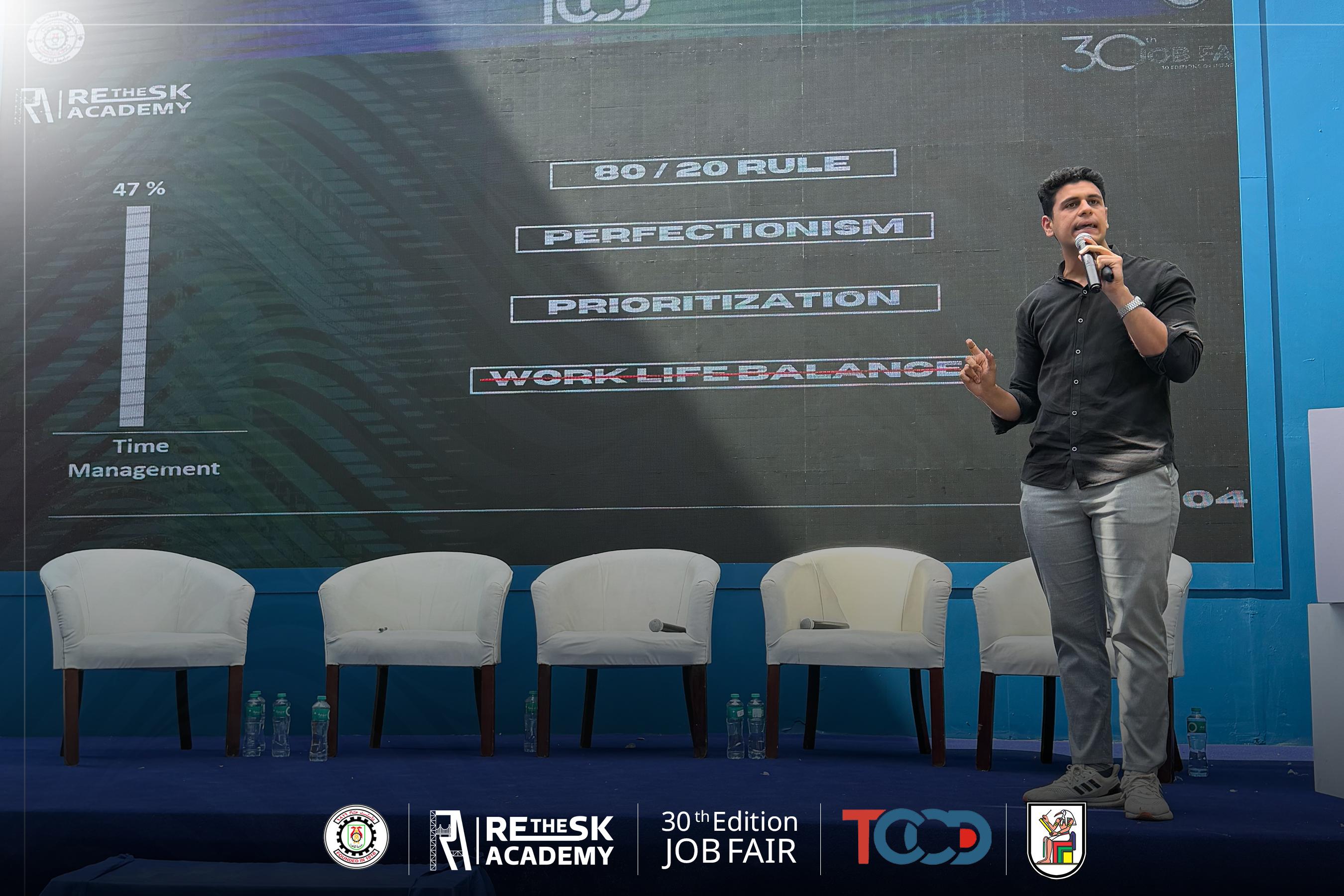 The RESK Academy at 30th Job Fair _Faculty of Engineering Cairo University - Image 10